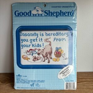 Good Shepherd Counted Stitch “Insanity” Cat & Kitten Pattern